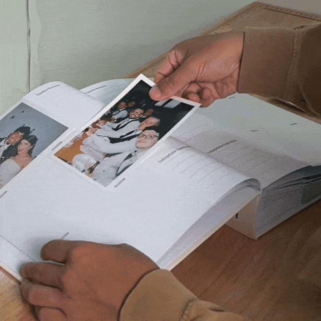 "In Case We Forget" Photo Album Book
