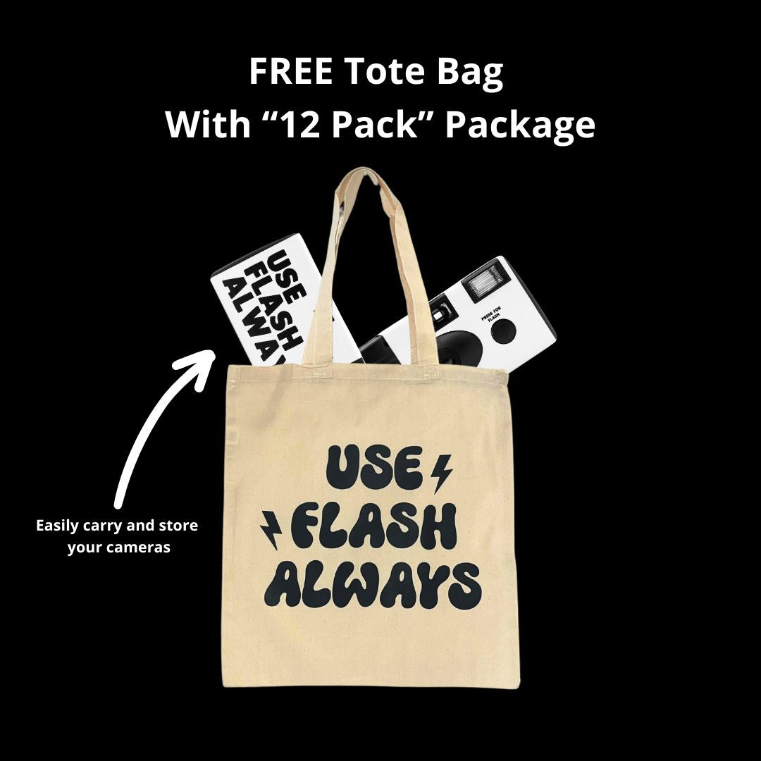 Tote Bag - "Use Flash Always"